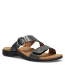 Taos, Westside, Women's, Sandal, Black Metallic, Angled view