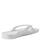 Archies, Support Flip Flops, Women's, Flip Flop, White, Rear view
