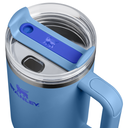 Stanley, Quencher H2.0 FlowState Tumbler 40oz, Blue Sky, Lid detail