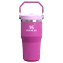 Stanley, IceFlow Flip Straw 2.0 Tumbler 20oz, Dark Blossom, Front view