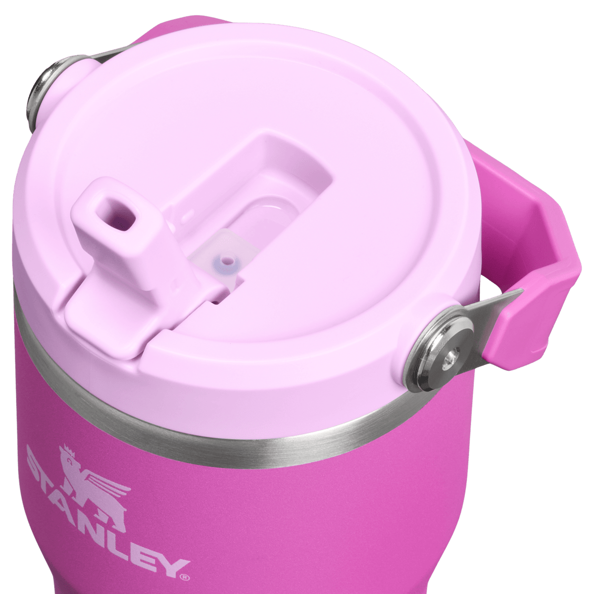 Stanley The IceFlow Flip Straw 2.0 Tumbler 20oz - Dark Blossom - Shoetopia Footwear