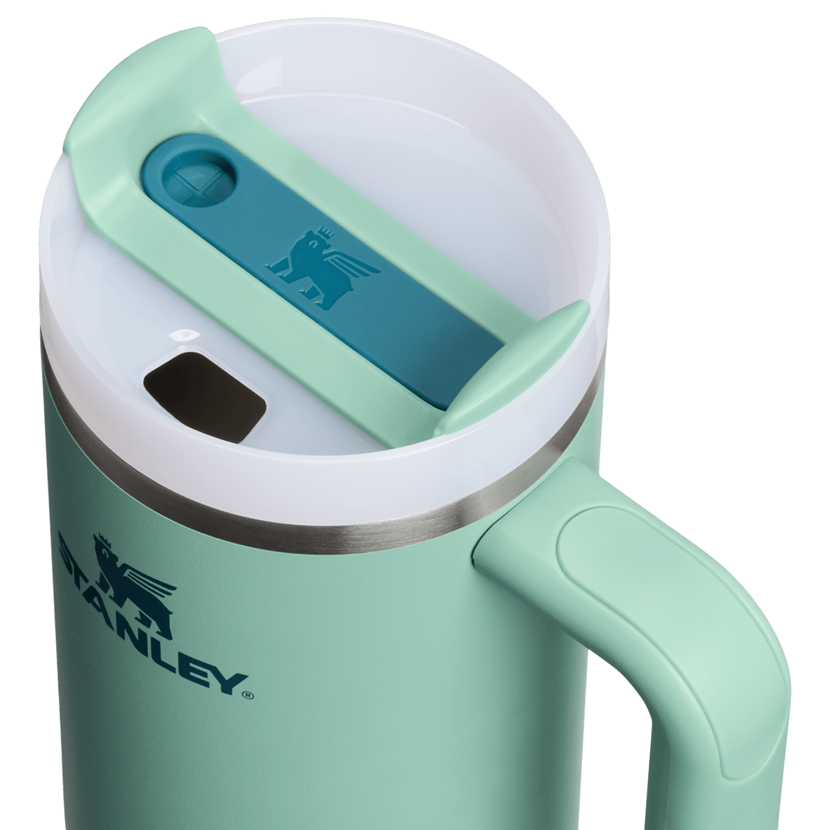 Stanley The Quencher H2.0 FlowState Tumbler 30oz - Spring Green - Shoetopia Footwear