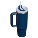 Stanley, Quencher H2.0 FlowState Tumbler 30oz, Dark Navy, Back view