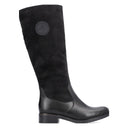 Rieker, Z5372, Women's, Boot, Black, Side view