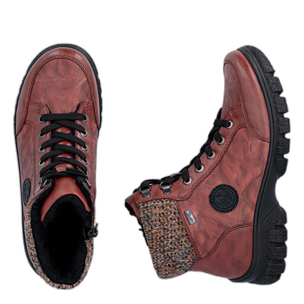 Rieker Z7230 - Red - Shoetopia Footwear