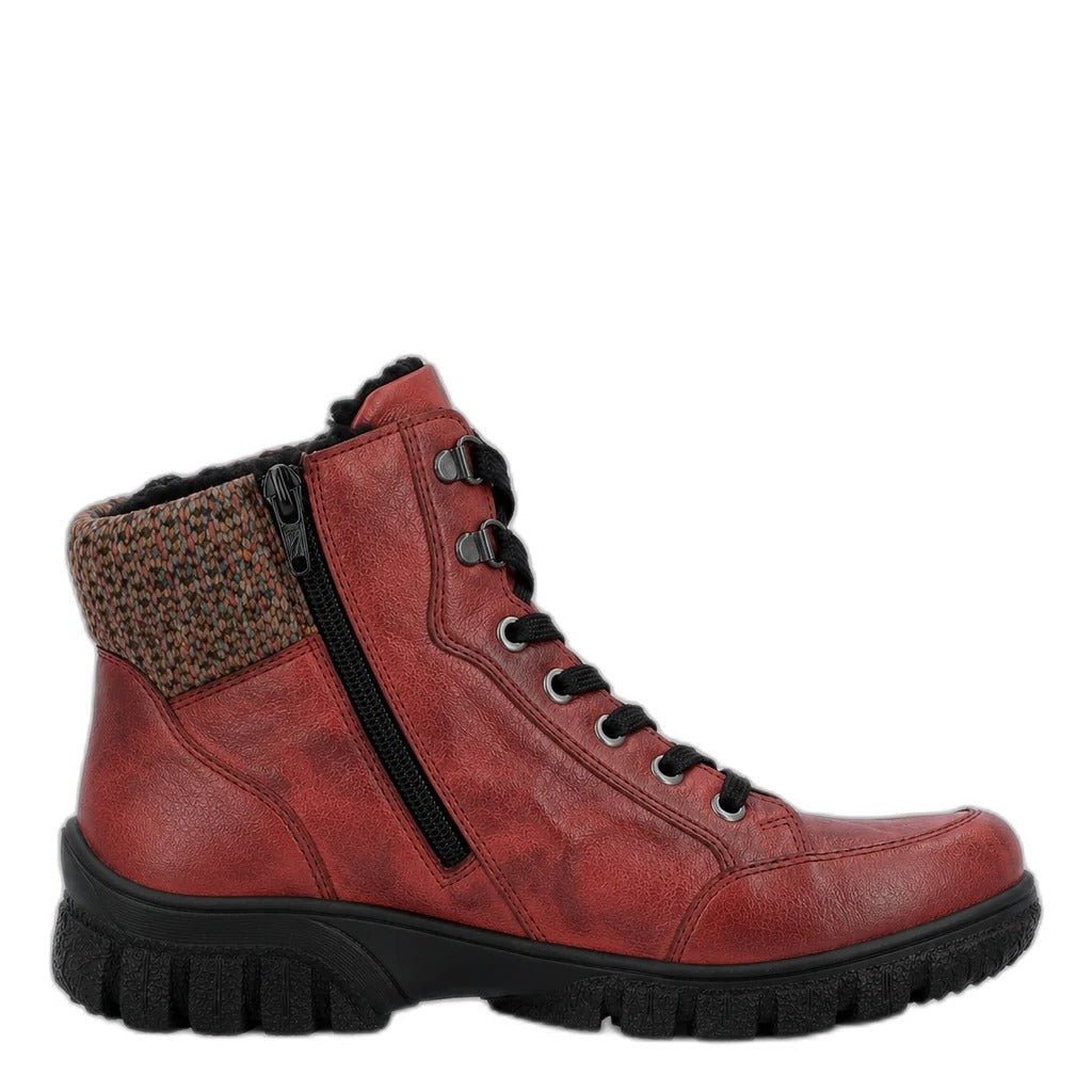 Rieker Z7230 - Red - Shoetopia Footwear