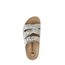 Mephisto, Zach, Unisex, Sandal, Gold Floral, Top view