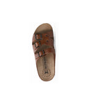 Mephisto, Zach, Unisex, Sandal, Tan, Medial side view
