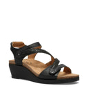 Taos, Zecret, Women's, Sandal, Black, Angled view