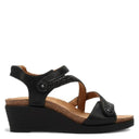 Taos, Zecret, Women's, Sandal, Black, Medial side view