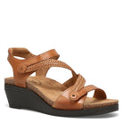Taos, Zecret, Women's, Sandal, Caramel, Angled view