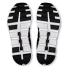On, Cloud 6, Women's, Sneaker, Black/White, Outsole view