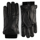 Auclair Aiden Men's Leather Gloves - Black - Shoetopia Footwear