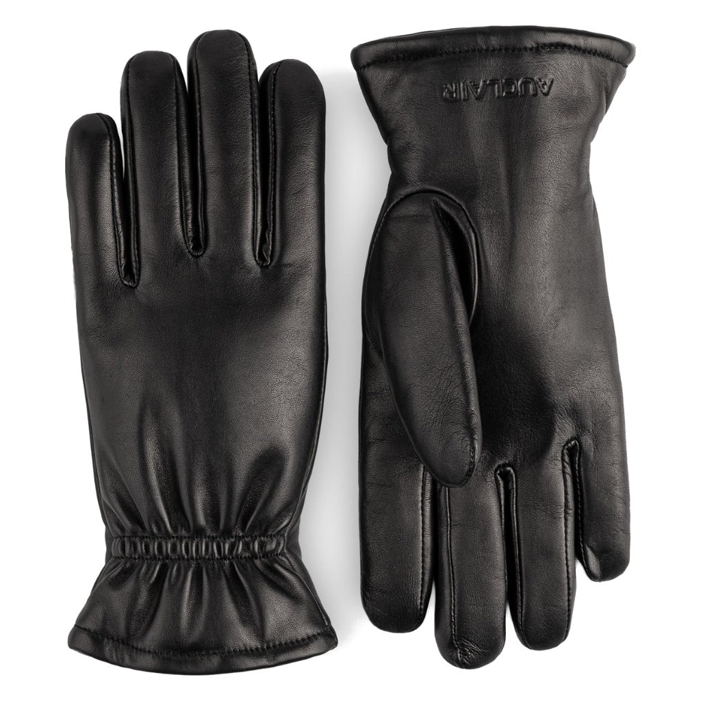 Auclair Demi Women's Leather Gloves - Black - Shoetopia Footwear