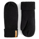 Auclair Tessa Women's Wool Mitts - Black - Shoetopia Footwear