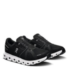 On, Cloud 6, Men's, Sneaker, Black/White, Angled view