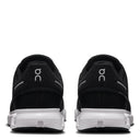 On, Cloud 6, Men's, Sneaker, Black/White, Rear view
