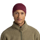 Buff Merino Midweight Beanie - Melange Tibetan Red - Shoetopia Footwear