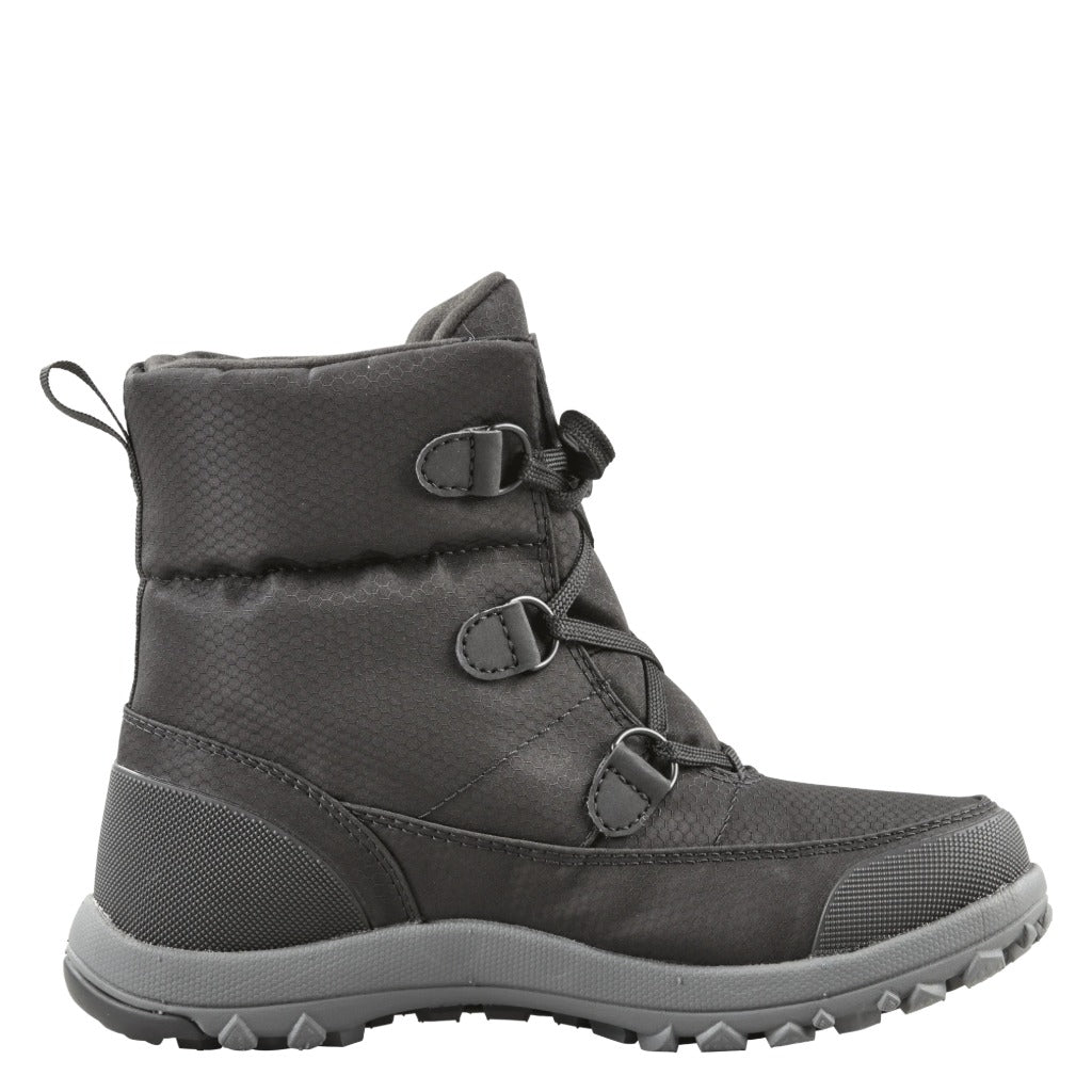 Baffin, Mist, Women's, Boot, Black, Medial side view