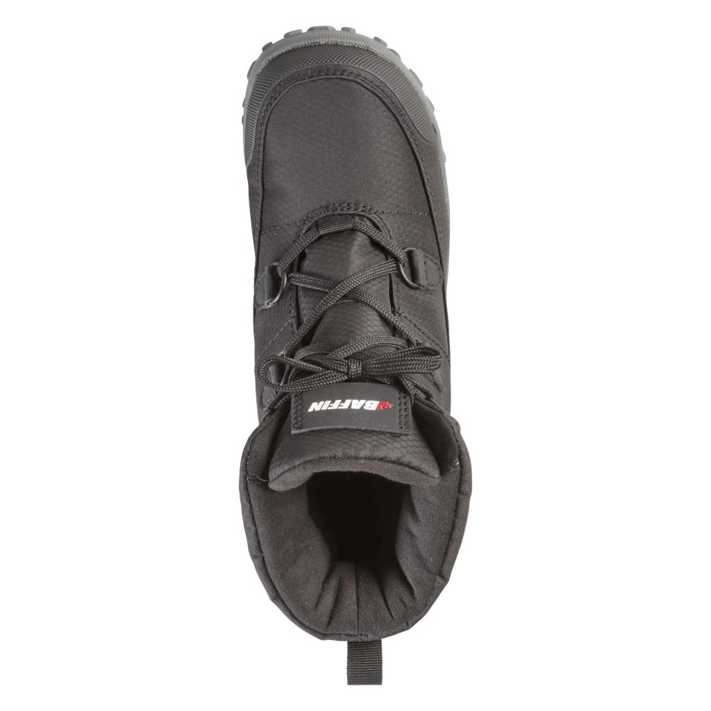 Baffin, Mist, Women's, Boot, Black, Top view