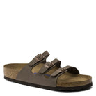 Birkenstock Florida Soft Footbed Birko-Flor Mocha, Regular Fit - Shoetopia Footwear