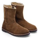 Birkenstock Uppsala Zip Shearling - Dark Tea - Shoetopia Footwear