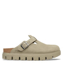 Birkenstock Boston Chunky Taupe - lateral profile