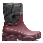 Bogs, Hazel Mid Zip, Women's, Boot, Cherry, Side view