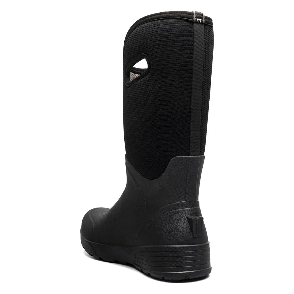 Bogs, Bozeman II Tall, Men's, Boot, Black, Angled view