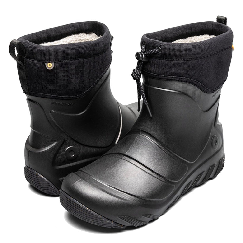 Bogs, Boga Boot Mid, Unisex, Boot, Black, Pair view