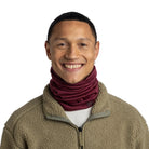 Buff Merino Midweight Neckwear - Melange Tibetan Red - Shoetopia Footwear
