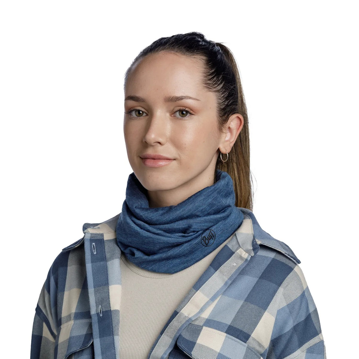Buff, Merino Lightweight Neckwear, Unisex, Neckwear, Multistripes Tempest, Lifestyle image