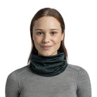 Buff Merino Lightweight Neckwear - Multistripes Forest - Shoetopia Footwear