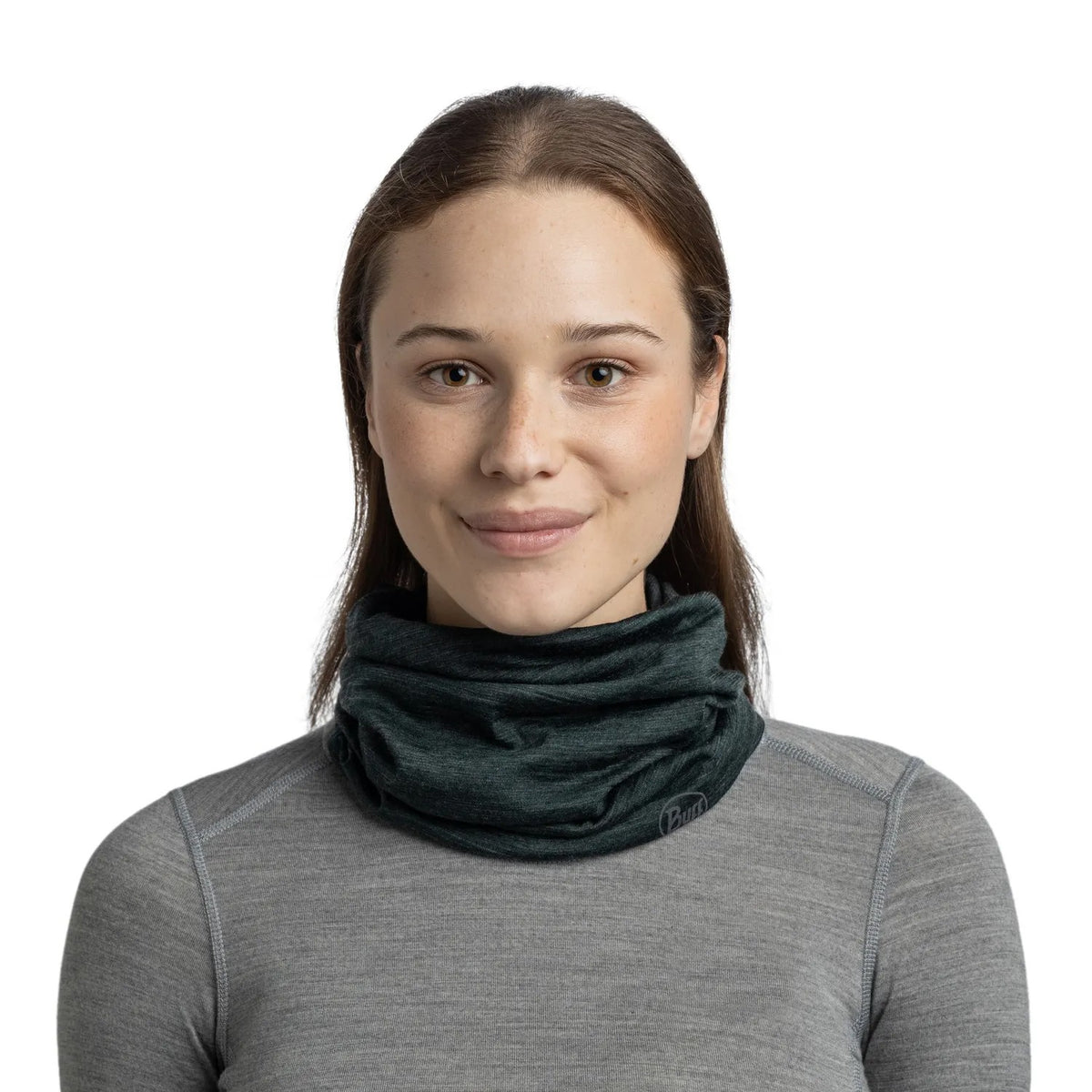 Buff Merino Lightweight Neckwear - Multistripes Forest - Shoetopia Footwear