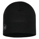 Buff Merino Midweight Beanie - Solid Black - Shoetopia Footwear