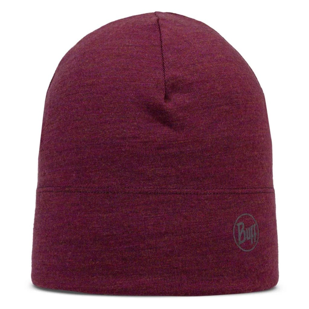 Buff Merino Midweight Beanie - Melange Tibetan Red - Shoetopia Footwear