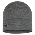 Buff Merino Midweight Beanie - Melange Light Grey - Shoetopia Footwear