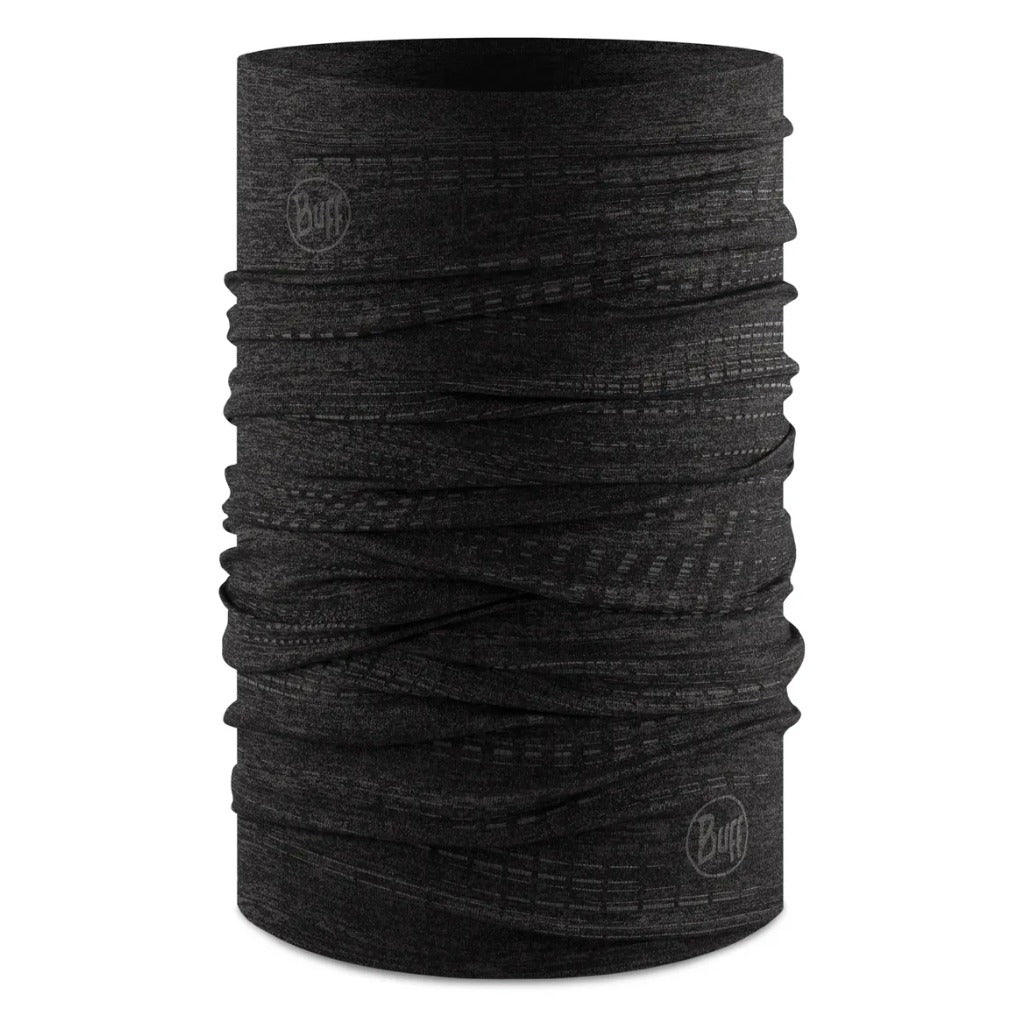 Buff, DryFlx Neckwear, Unisex, Neckwear, Solid Black, Front view