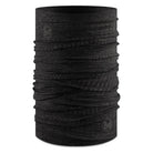 Buff, DryFlx Neckwear, Unisex, Neckwear, Solid Black, Front view
