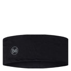 Buff, Lightweight Merino Wool Headband, Unisex, Headband, Black, Front view
