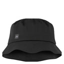 Buff, Rain Bucket Hat Solid, Unisex, Bucket Hat, Black, Front view