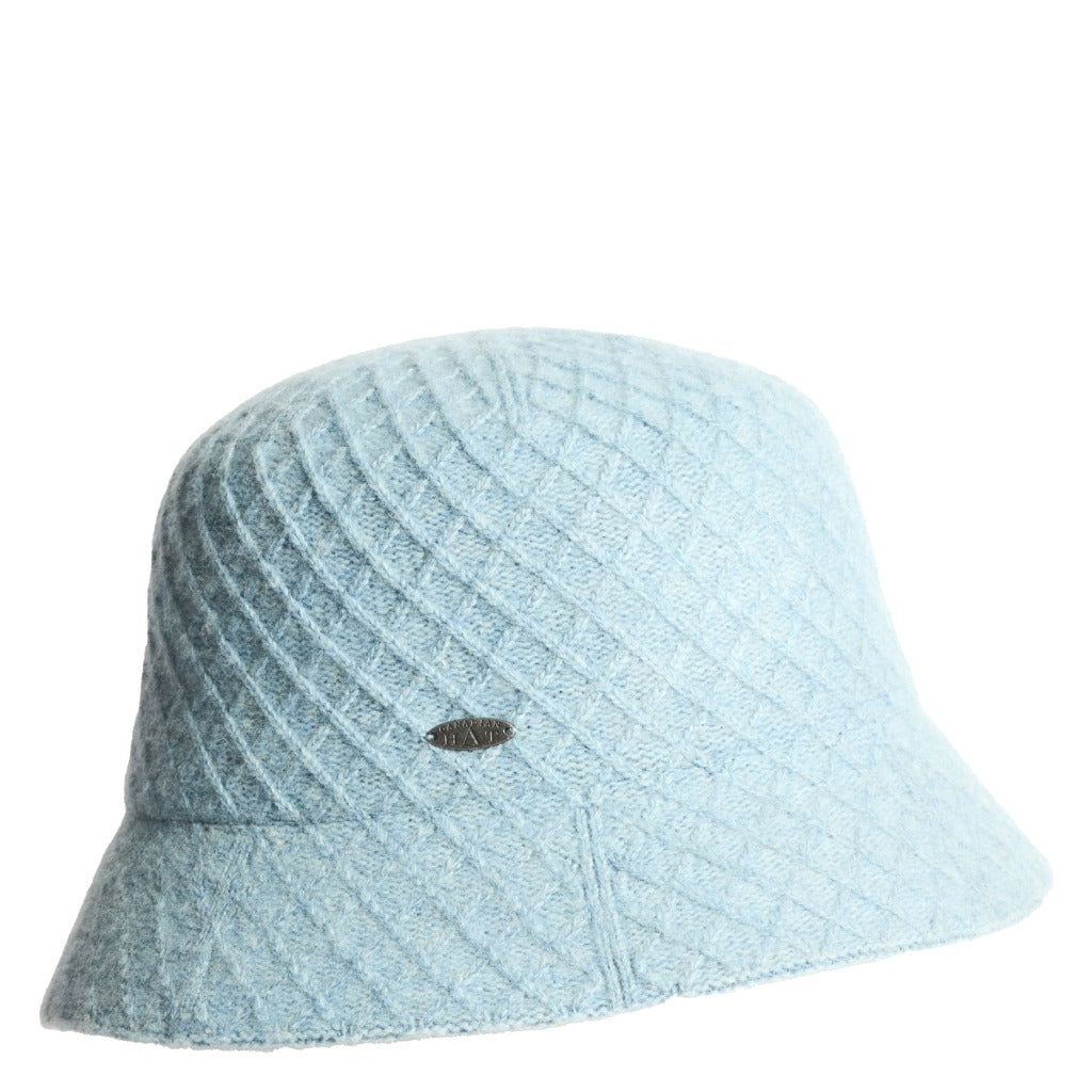 Canadian Hat, Billie, Women's, Bucket Hat, Denim, Angled view