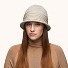 Canadian Hat Clara - Soft Wool Cloche - Cashmere - Shoetopia Footwear