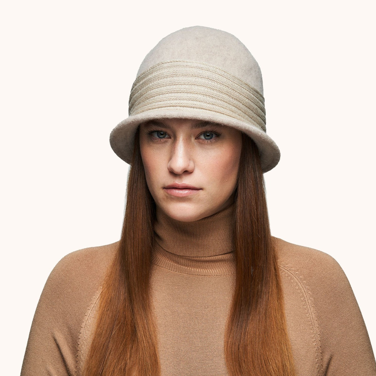 Canadian Hat Clara - Soft Wool Cloche - Cashmere - Shoetopia Footwear