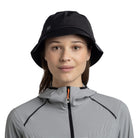 Buff, Rain Bucket Hat, Unisex, Bucket Hat, Solid Black, Lifestyle image