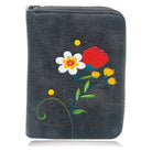 Espe, Jasmine, Women's, Small Zip Wallet, Grey, Front view