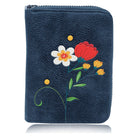 Espe, Jasmine, Women's, Small Zip Wallet, Blue, Front view