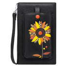 Espe, Glory iSmart, Women's, Crossbody Wallet, Black, Front view