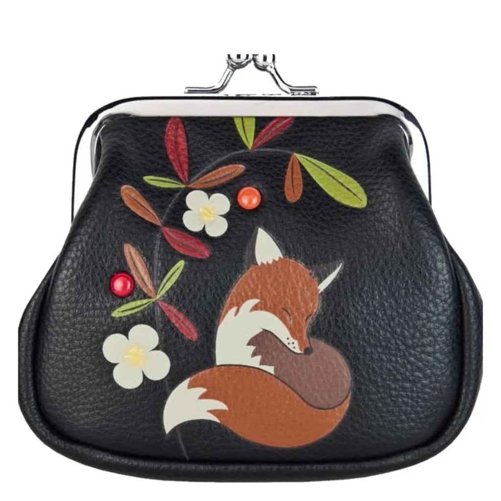 Espe, Kit, Women's, Coin Purse, Black, Front view