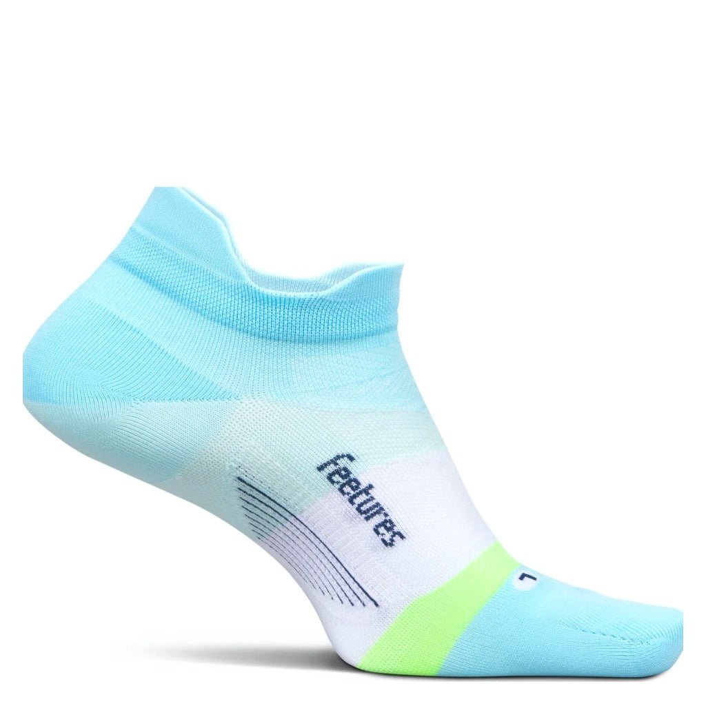 Feetures Elite Ultra-Light Cushion No Show Tab - Cool Plunge - Shoetopia Footwear
